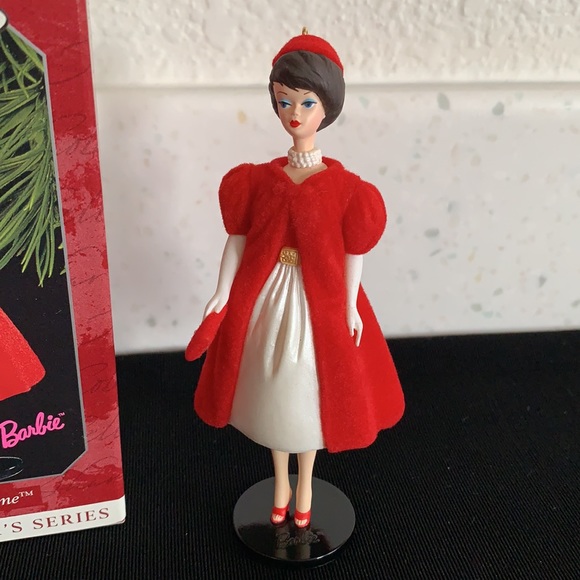 1998 Hallmark Silken Flame Barbie Ornament - Picture 3 of 16